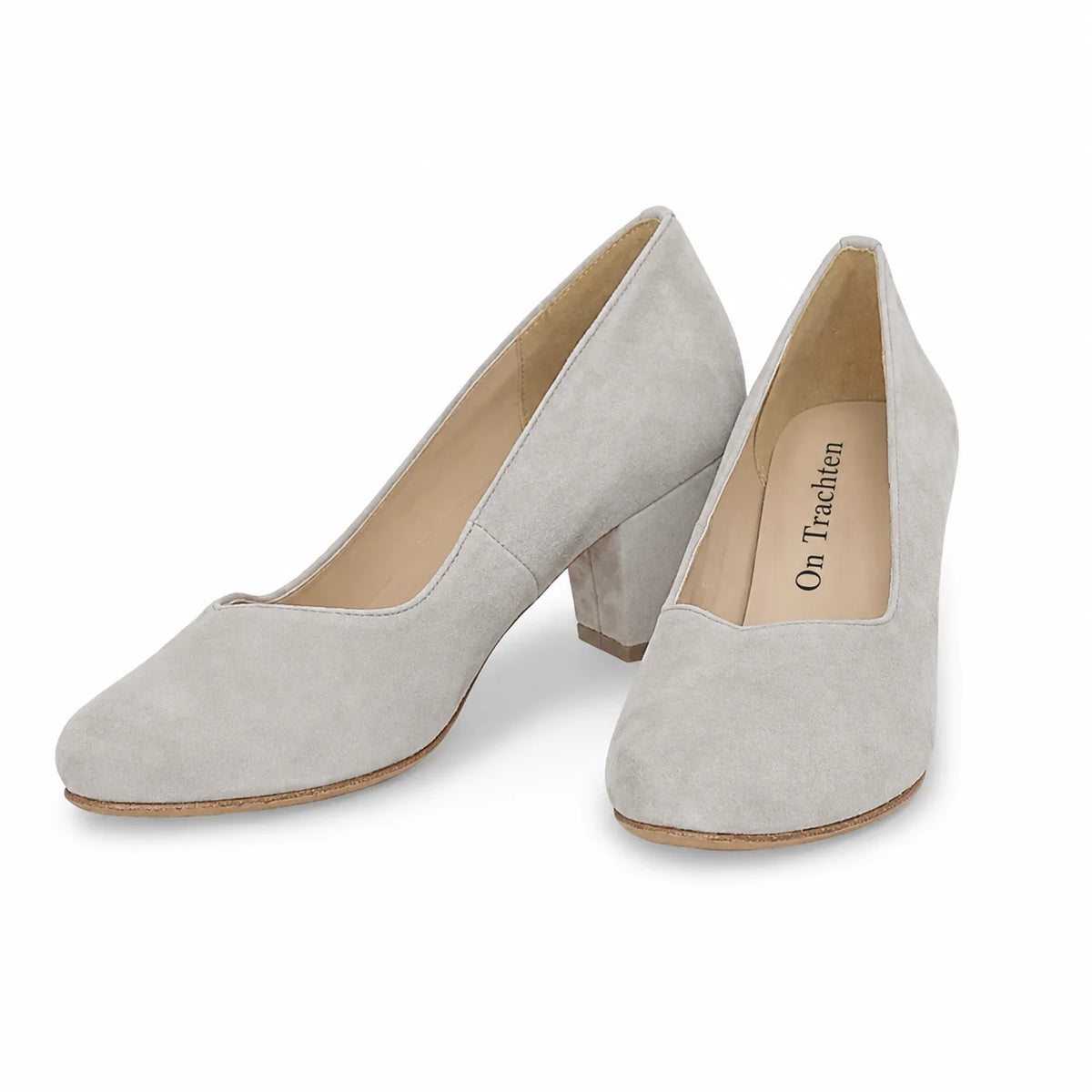 Premium Women Dirndl Pumps Grey