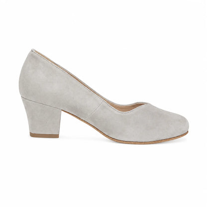 Premium Women Dirndl Pumps Grey