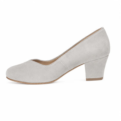 Premium Women Dirndl Pumps Grey