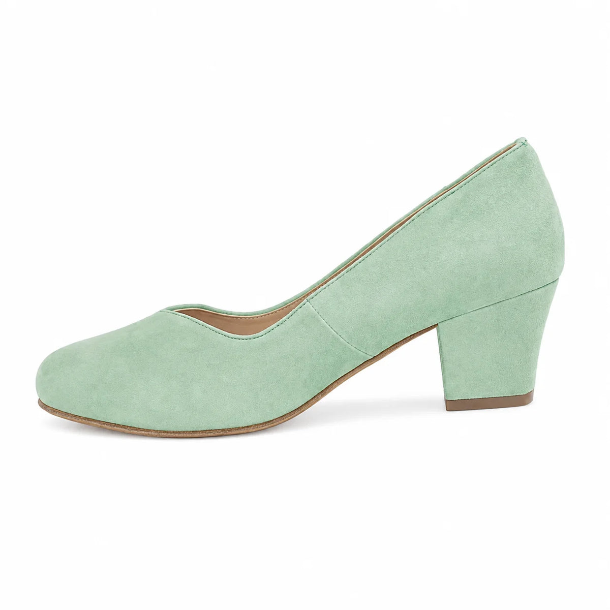 Premium Women Dirndl Pumps Mint