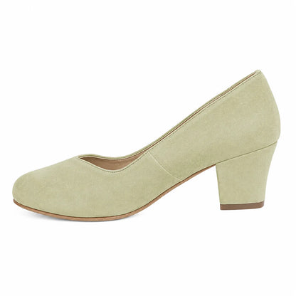 Premium Women Oktoberfest Pumps Pastel Green