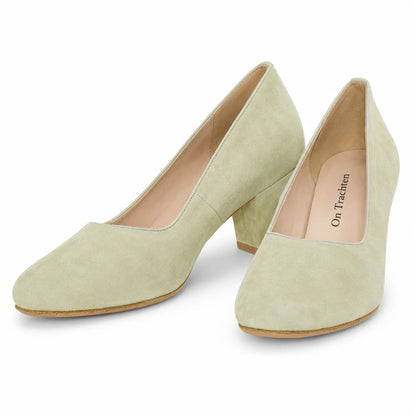 Premium Women Oktoberfest Pumps Pastel Green