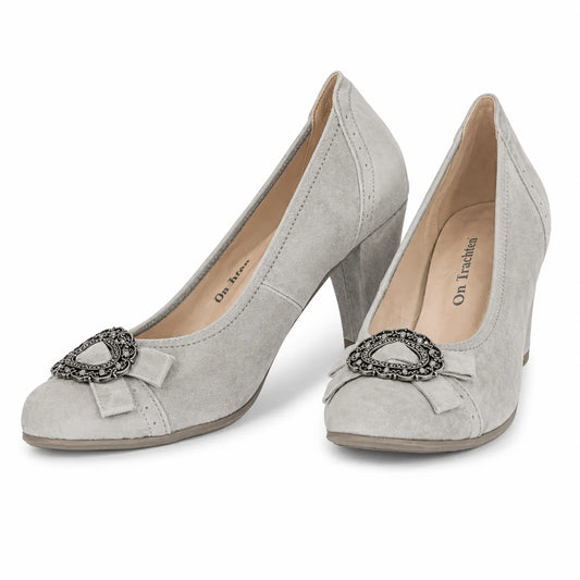 Premium Women Oktoberfest Pumps Grey