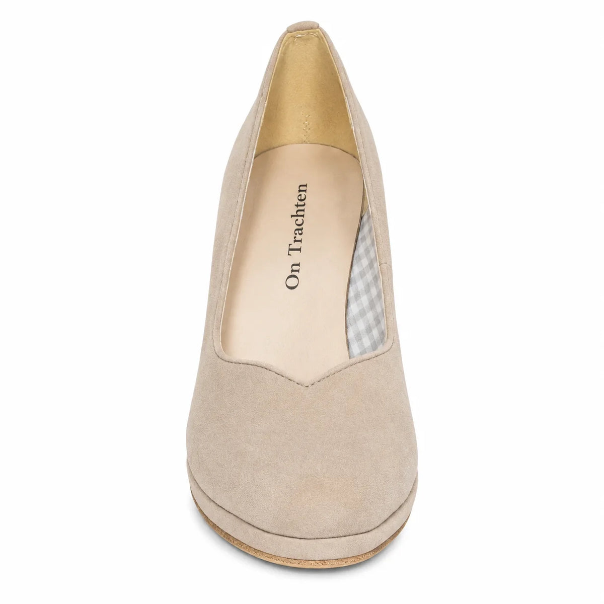 Premium Women Oktoberfest Pumps Taupe