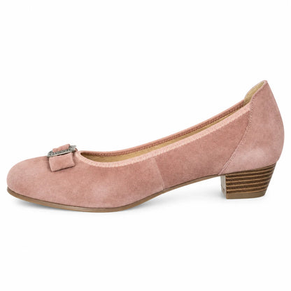 Premium Women Oktoberfest Ballerina Pumps Old Pink