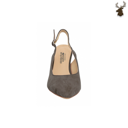 Premium Women Oktoberfest Slingback Pumps Anthracit