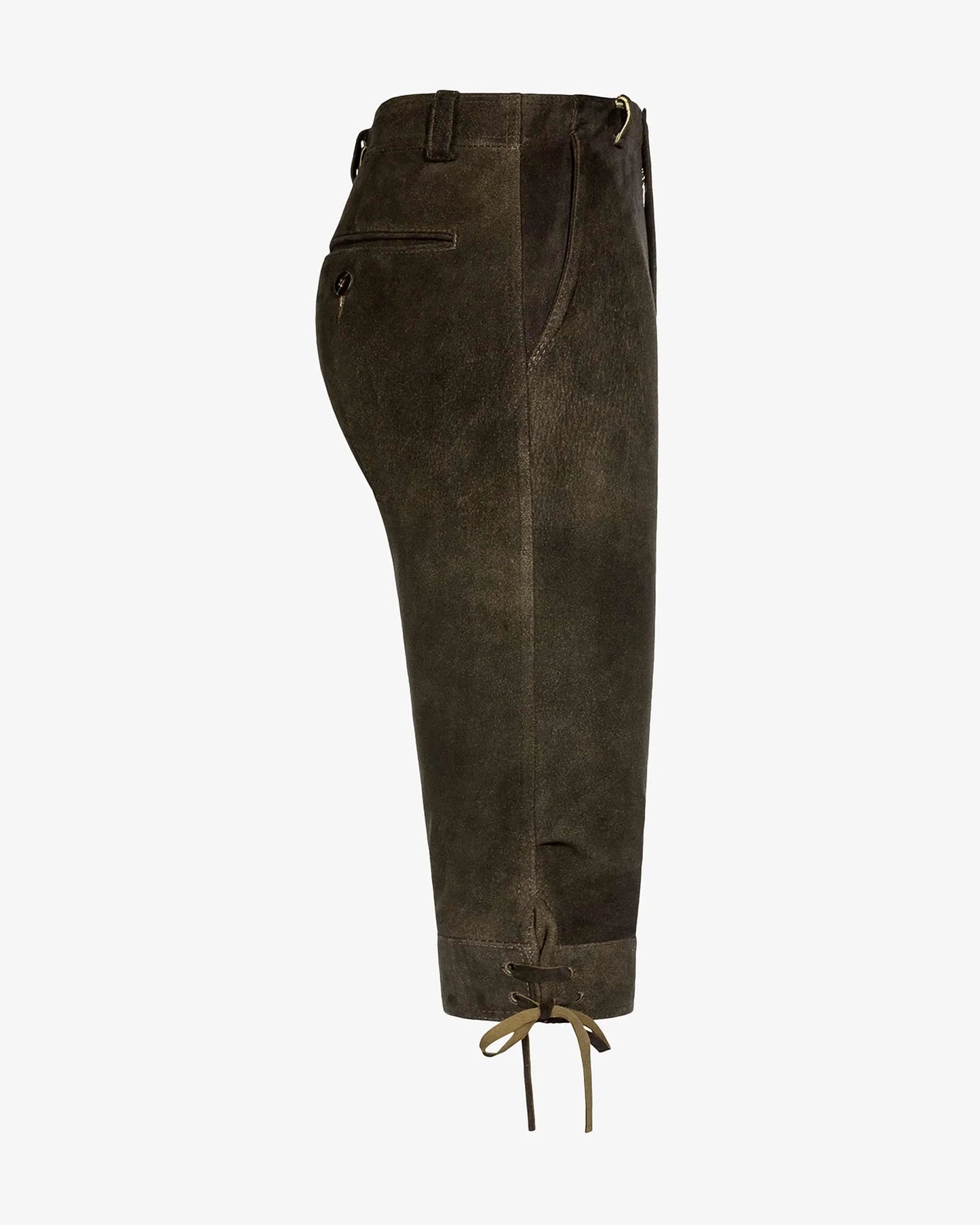 Black jeans on a white background
