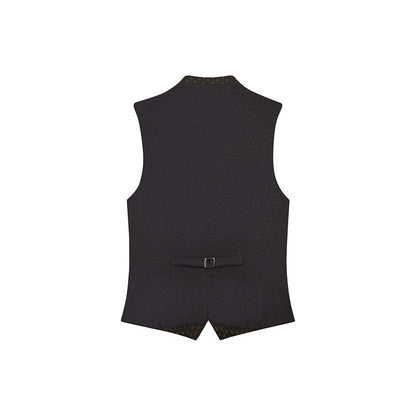 Black vest on a white background
