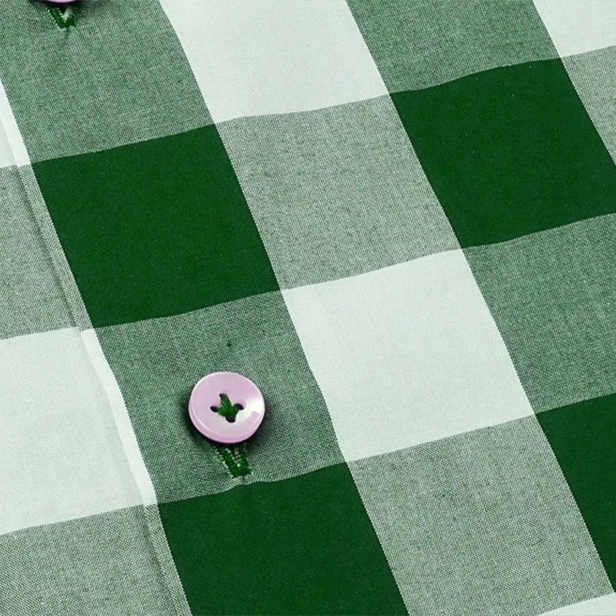 Large Green Checkered Shirt