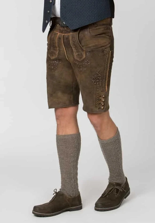 Forest Brown Lederhose