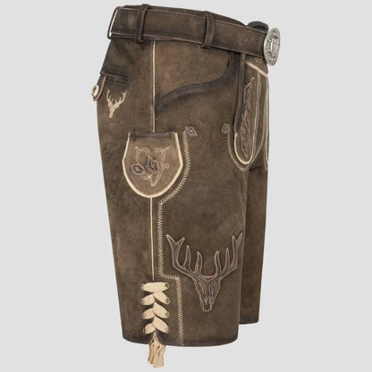 Vintage Brown Lederhosen