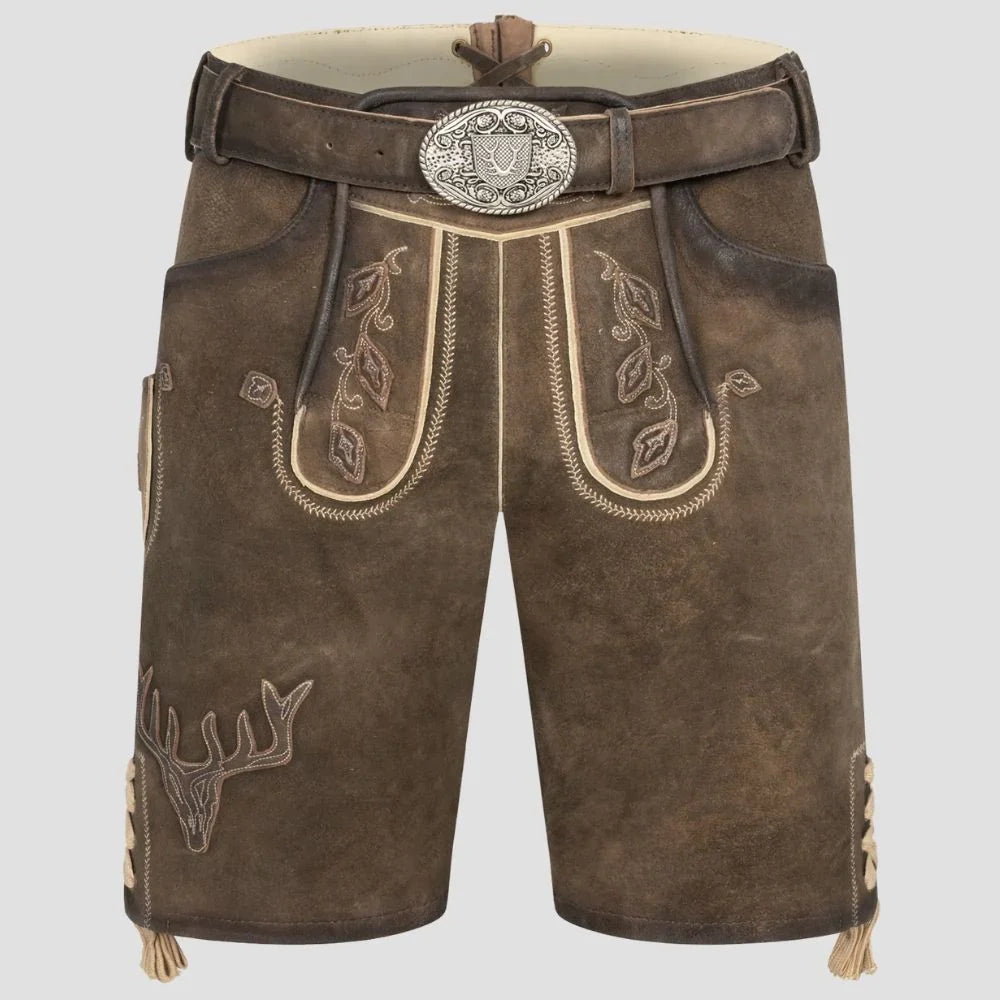 Vintage Brown Lederhosen